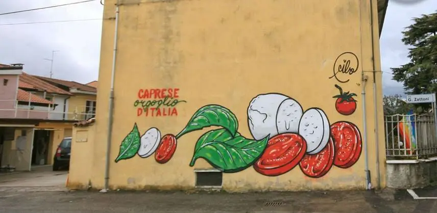 L’artiste italien qui transformait les tags racistes en dessins de nourriture