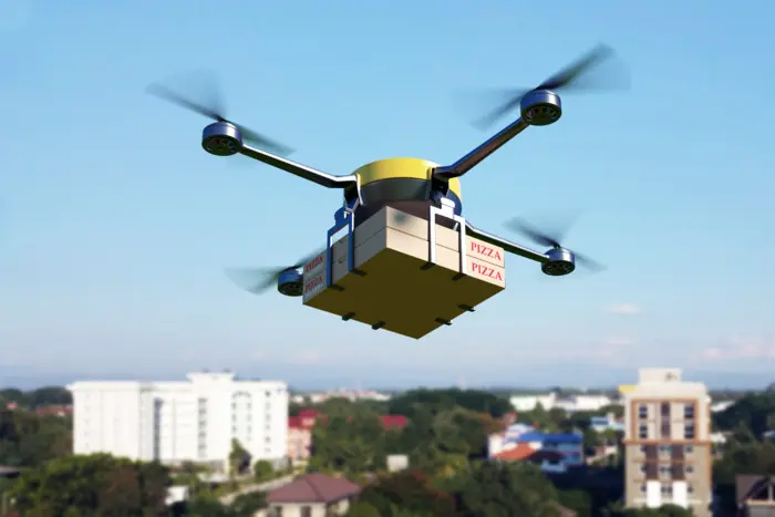 Les livraisons de repas par drone pourraient arriver dès 2021