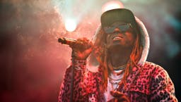 <p>SEATTLE, WA &#8211; AUGUST 31:  Lil Wayne performs on day one of the 2018 Bumbershoot Festival at Seattle Center on August 31, 2018 in Seattle, Washington.  (Photo by Timothy Hiatt/Getty Images)</p>

