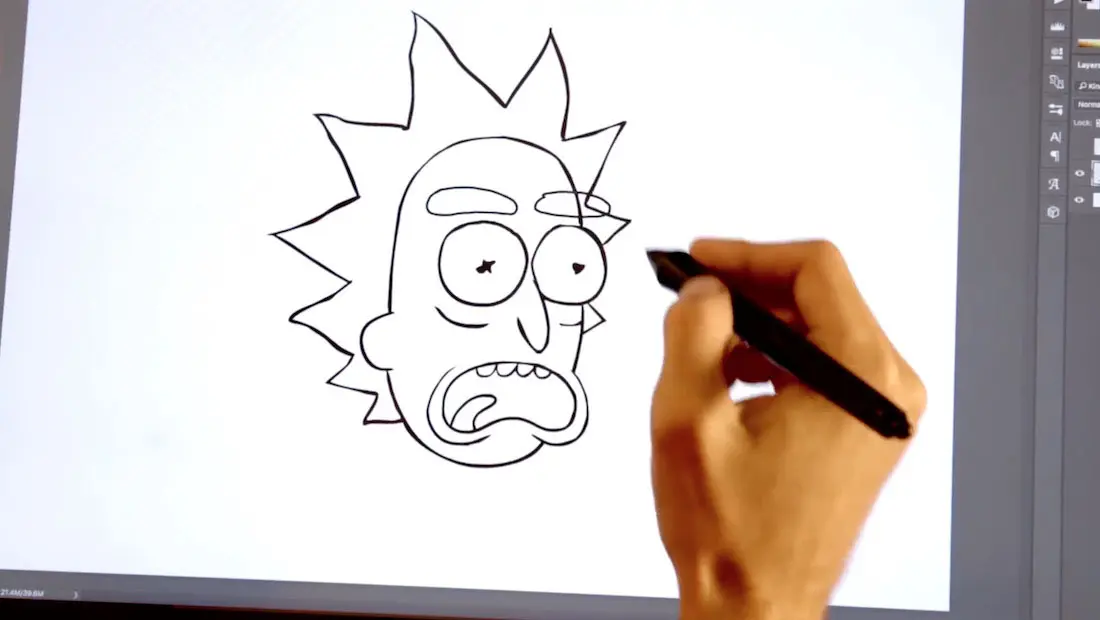 Vidéo : apprends à dessiner Rick et Morty comme un pro avec ce tuto schwifty