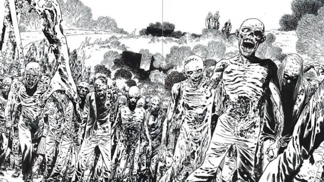 Une exposition de planches originales The Walking Dead se tiendra à la Comic-Con de Paris