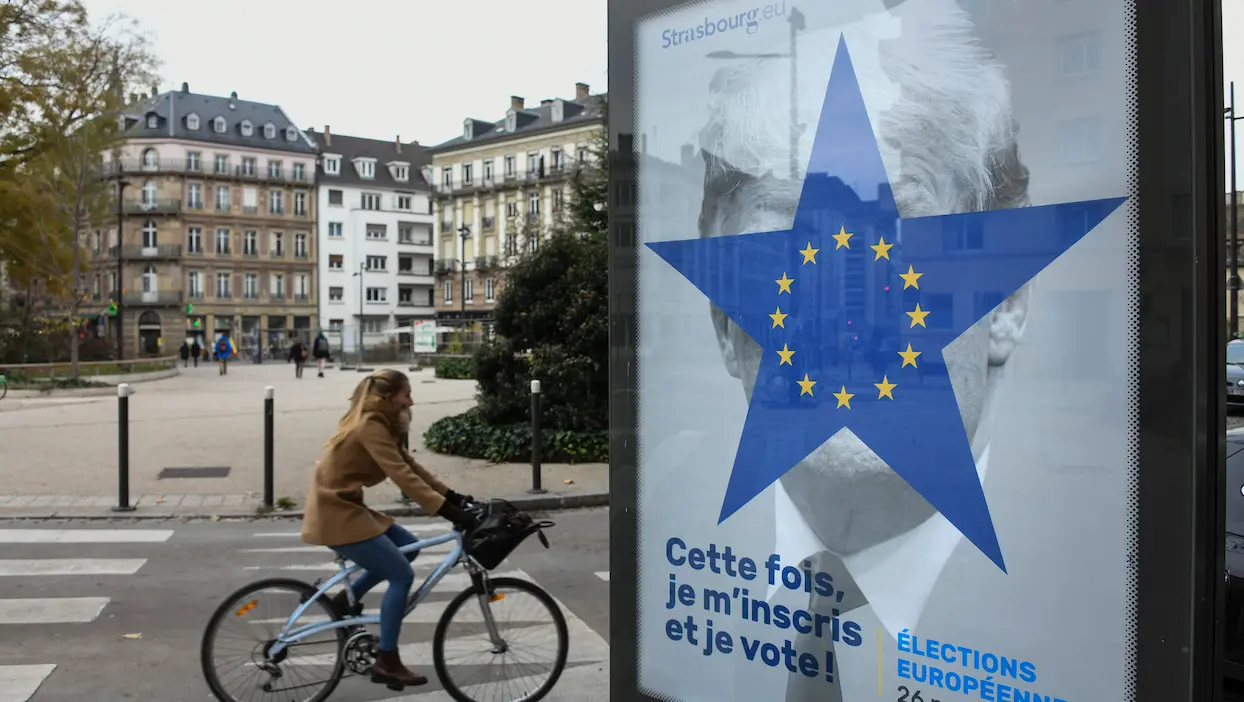 Strasbourg affiche Donald Trump pour encourager le vote aux élections européennes