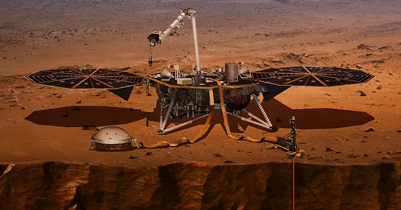 La sonde de la NASA InSight Lander a détecté le premier “tremblement de Mars”