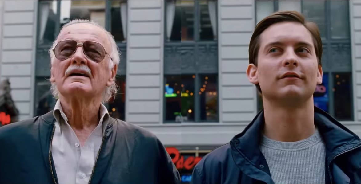 <p>Stan Lee en mode caméo dans Spider-Man 3 de Sam Raimi</p>
