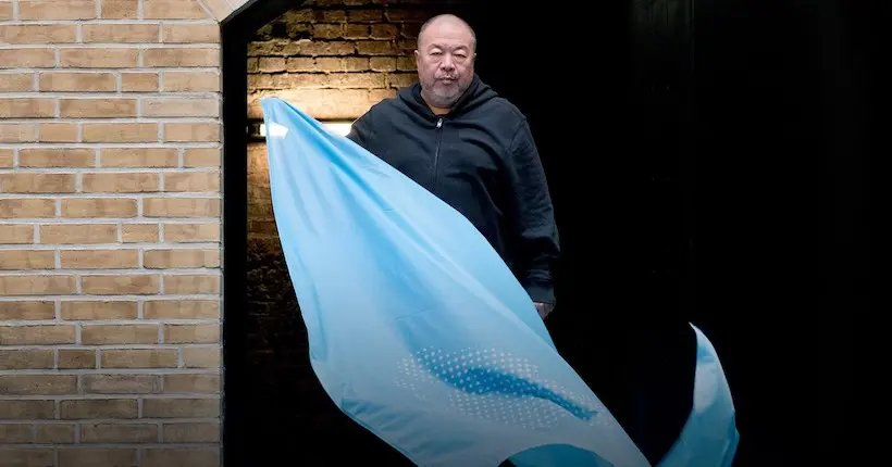 L’artiste chinois Ai Weiwei a créé un drapeau pour les droits de l’homme