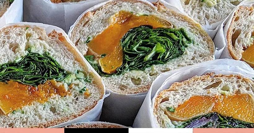 Tuto : sandwich de butternut et “pesto” d’avocat