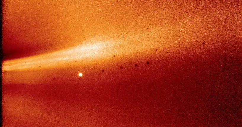 Voici la première photo prise à l’intérieur de la couronne solaire