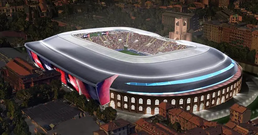 En images : Bologne dévoile les premières images de son nouveau stade