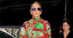 <p>NEW YORK, NY &#8211; AUGUST 02:  Jennifer Lopez arrives to NBC Studios at Rockefeller Center on August 2, 2018 in New York City.  (Photo by James Devaney/GC Images)</p>
