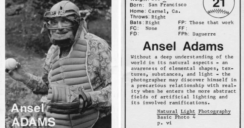 Comment de grands photographes se sont retrouvés à poser pour… des cartes de joueurs de base-ball