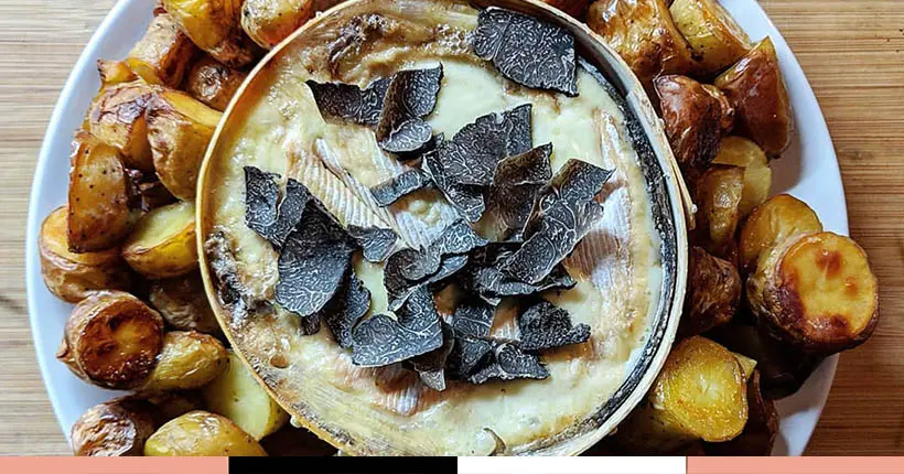 Tuto : mont-d’or au four “infusé” à la truffe noire