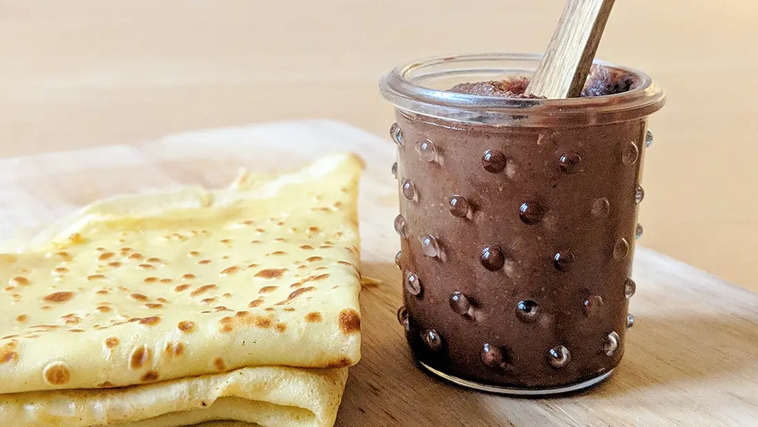 Tuto : pâte à tartiner noisettes et chocolat au lait maison