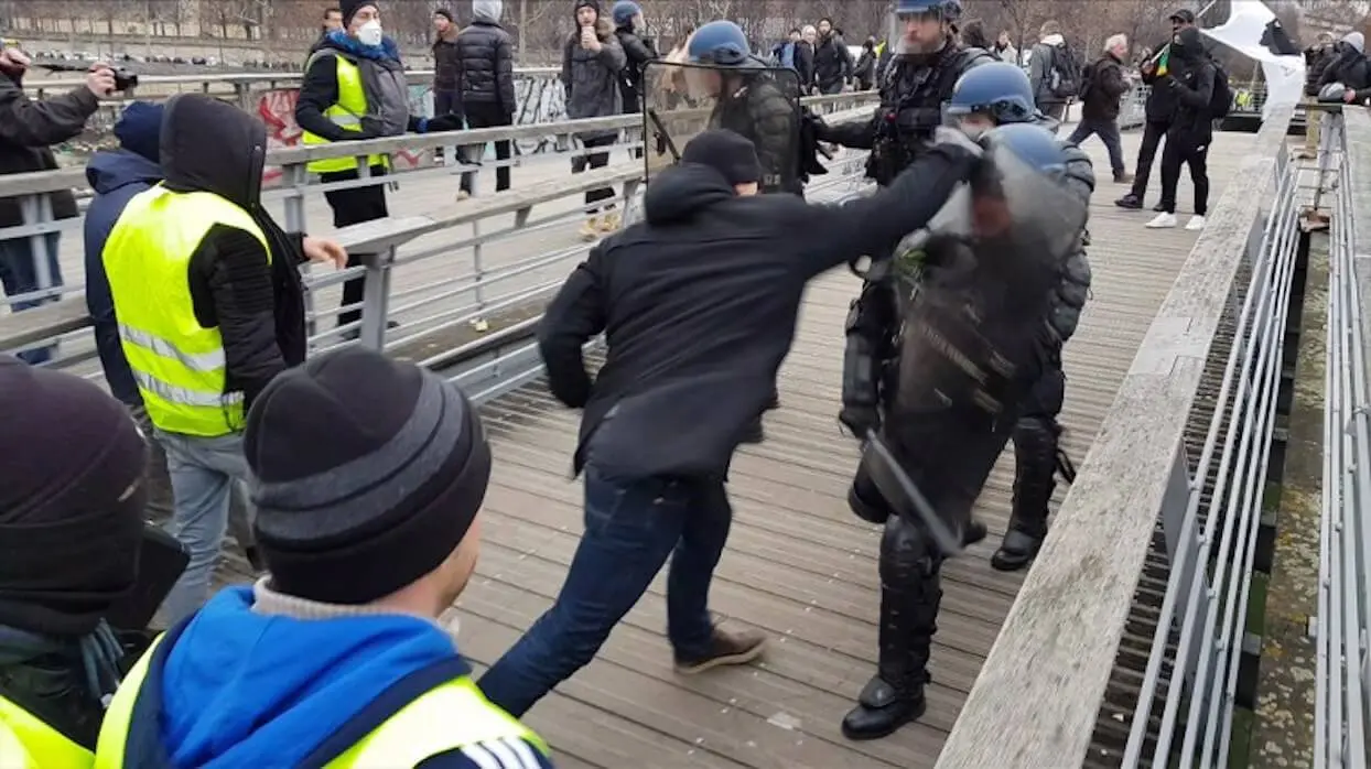 L’ancien boxeur Christophe Dettinger condamné à un an de prison ferme