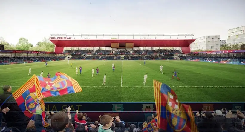Le Barça dévoile les dernières images de son nouveau stade Johan Cruyff