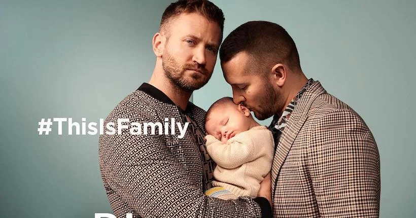 Cette campagne de pub montre des familles modernes dans toute leur diversité