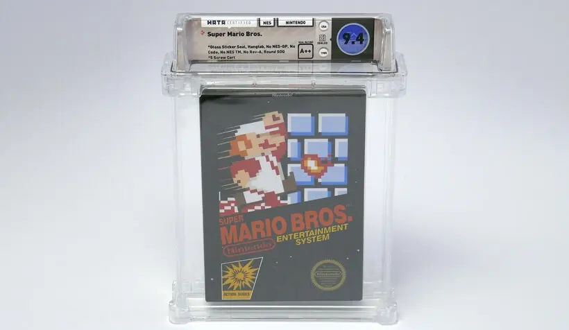 Une cartouche du premier Super Mario Bros. explose les records de vente