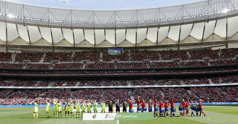 Le record du monde d’affluence d’un match de foot féminin a été battu en Espagne