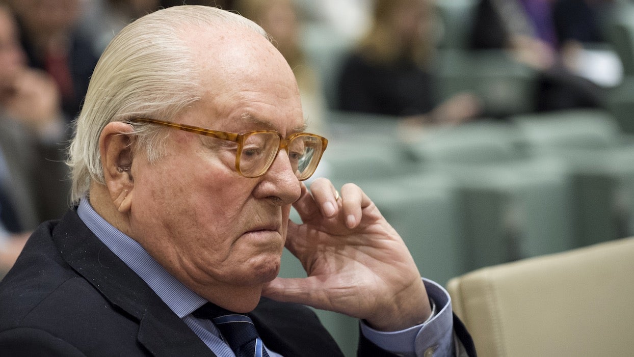 L’immunité parlementaire de Jean-Marie Le Pen levée par le Parlement européen