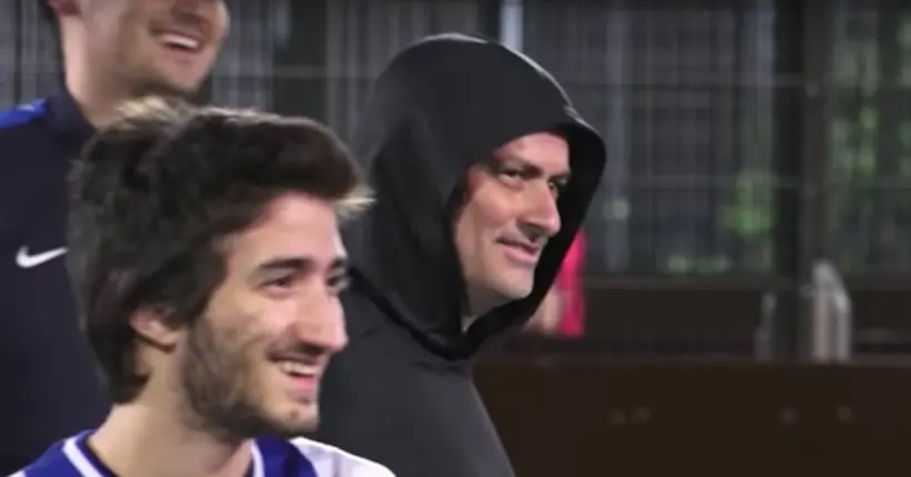 Vidéo : José Mourinho a tapé un five avec son fils dans sa nouvelle émission