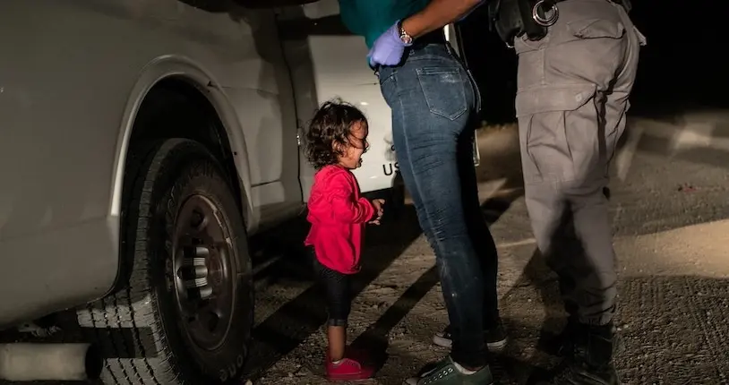 L’image d’une enfant en larmes à la frontière mexicaine primée au World Press Photo 2019