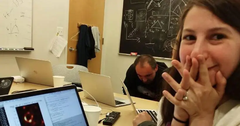 On doit la première image d’un trou noir à la jeune chercheuse Katie Bouman