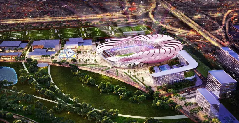 En images : voici à quoi ressemblera le futur stade de la franchise de David Beckham
