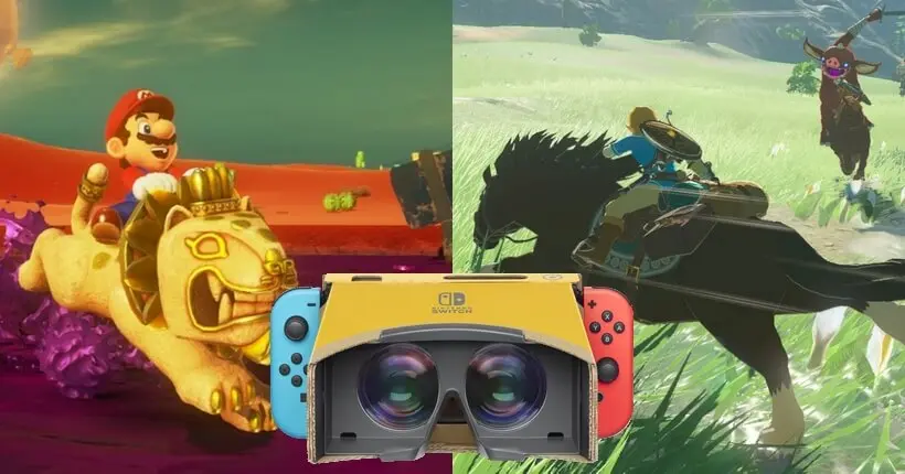 Alerte : The Legend of Zelda et Mario Odyssey débarquent en VR