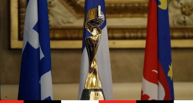 Le trophée de la Coupe du monde féminine débarque en France