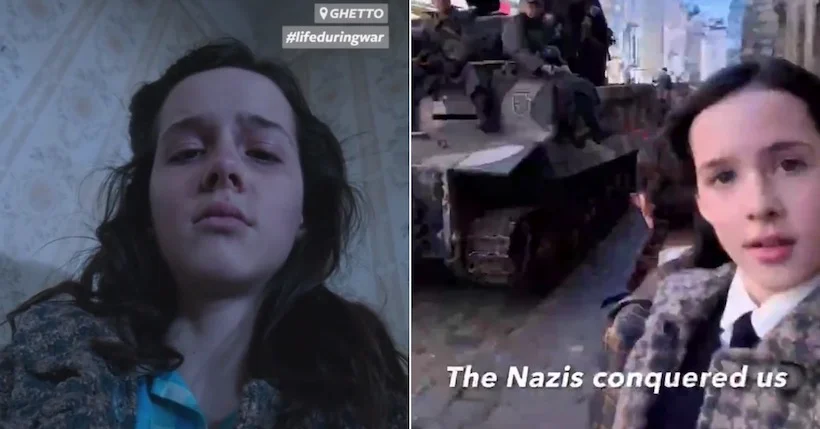 L’Holocauste raconté par une adolescente sur Instagram