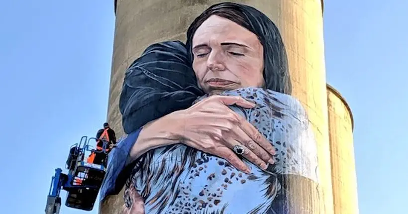 À Melbourne, une fresque touchante en hommage aux victimes des attentats de Christchurch