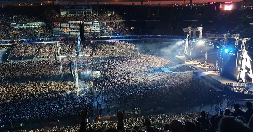 Vidéo : Metallica reprend “Ma gueule” de Johnny Hallyday au Stade de France