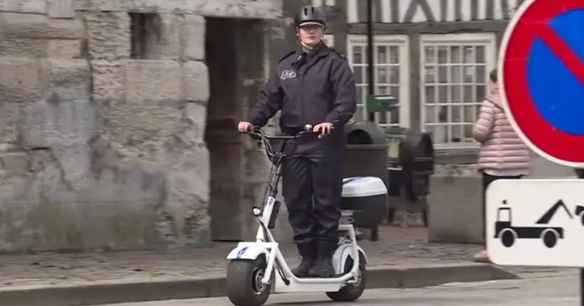 En Normandie, des policiers municipaux vont rouler en trottinettes électriques