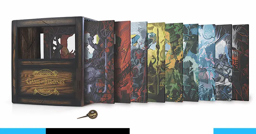 En images : l’intégrale des 8 saisons de Game of Thrones dans un sublime coffret en bois