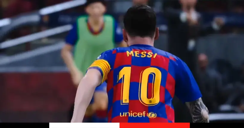 Vidéo : PES 2020 s’annonce dans un trailer avec Messi en vedette