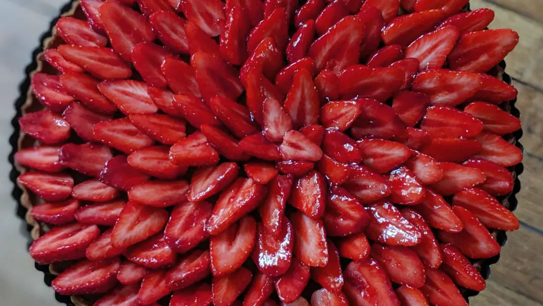 Tuto : une tarte aux fraises XXL à partager