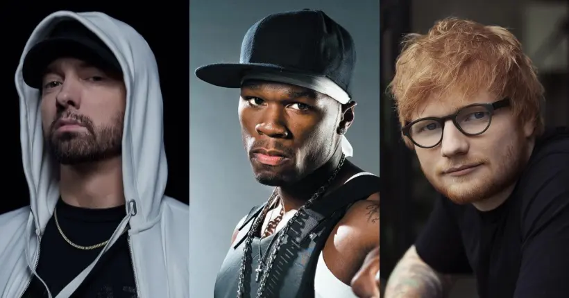 En écoute : Eminem et 50 Cent réunis par Ed Sheeran sur “Remember the Name”