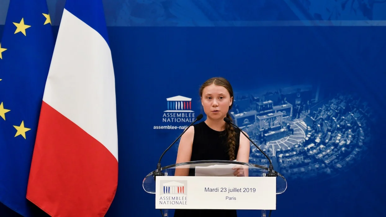 Vidéo : reçue à l’Assemblée, Greta Thunberg s’adresse aux députés