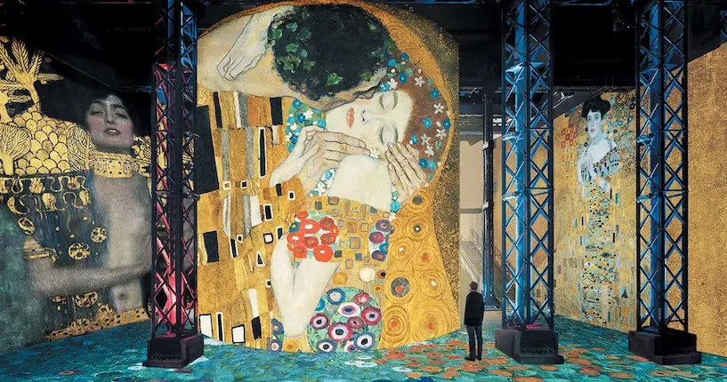 L’exposition immersive consacrée à Gustav Klimt revient à Paris pour quelques soirées