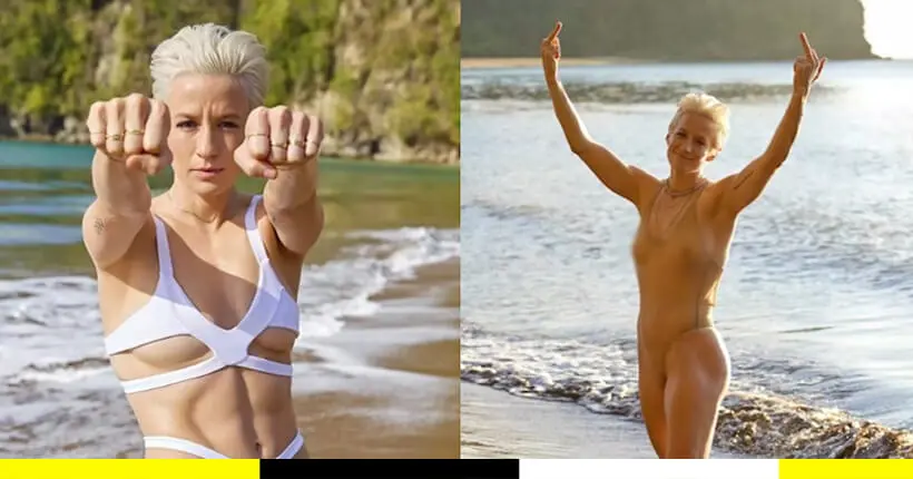 La footballeuse américaine Megan Rapinoe a posé en bikini pour Sports Illustrated