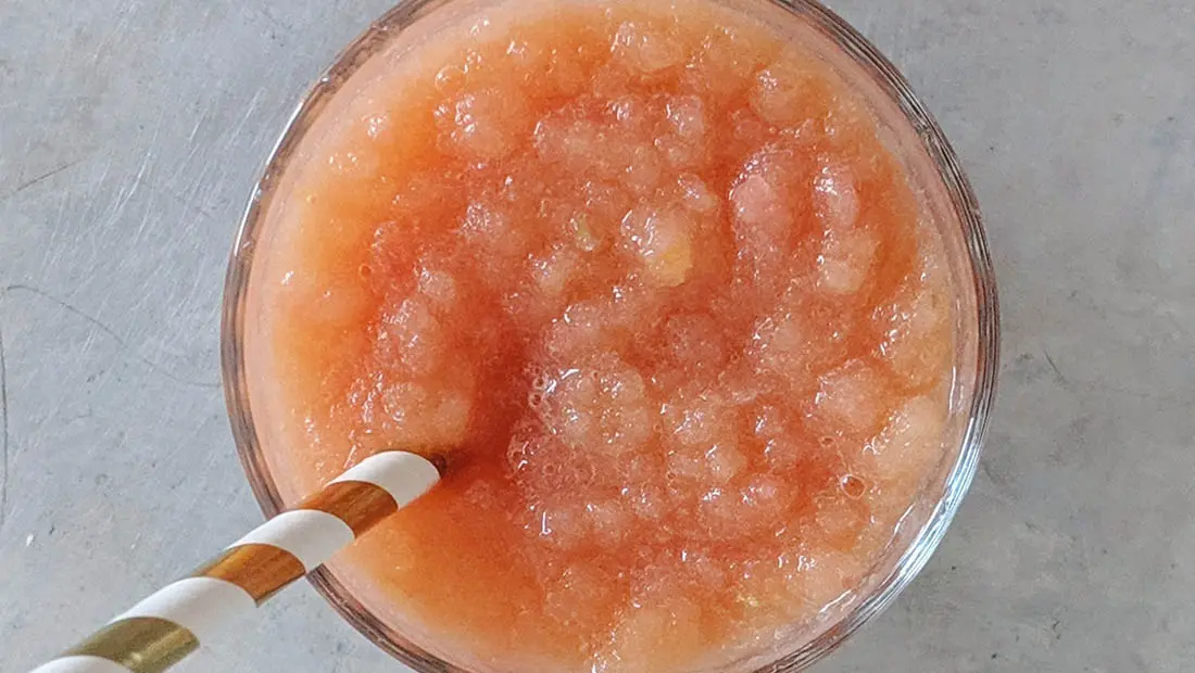 Tuto : un smoothie glacé pastèque et melon