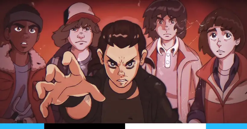 Vidéo : Stranger Things revue et corrigée à la sauce anime