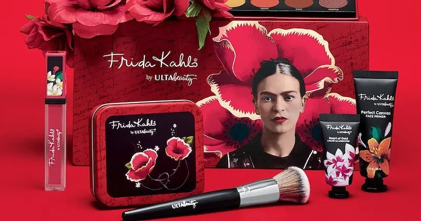 Sans pression, une marque de make-up blanchit et retouche Frida Kahlo