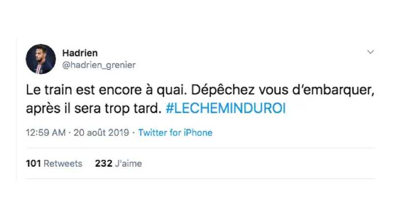 #LeCheminDuRoi : quand les Parisiens lancent un hashtag pour défendre le Roi Neymar