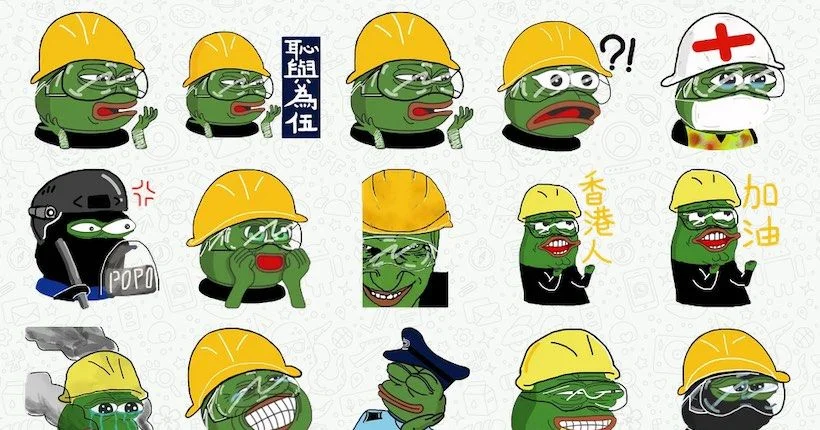 À Hong Kong, la grenouille Pepe ressuscite en icône pro-démocratie