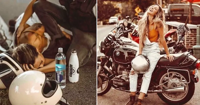 Cette influenceuse a-t-elle vraiment mis en scène son accident de moto sur Instagram ?