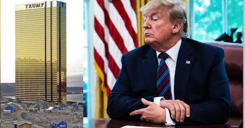 Trump trolle (encore) la Toile avec le photomontage d’une Trump Tower au Groenland
