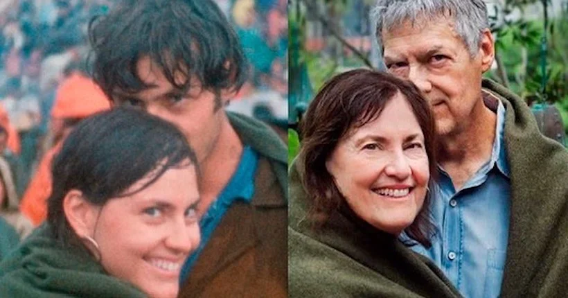50 ans plus tard, un couple retrouve par hasard la photo de sa rencontre à Woodstock
