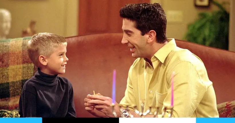 On t’a vu : Cole Sprouse faire fondre Ross dans Friends