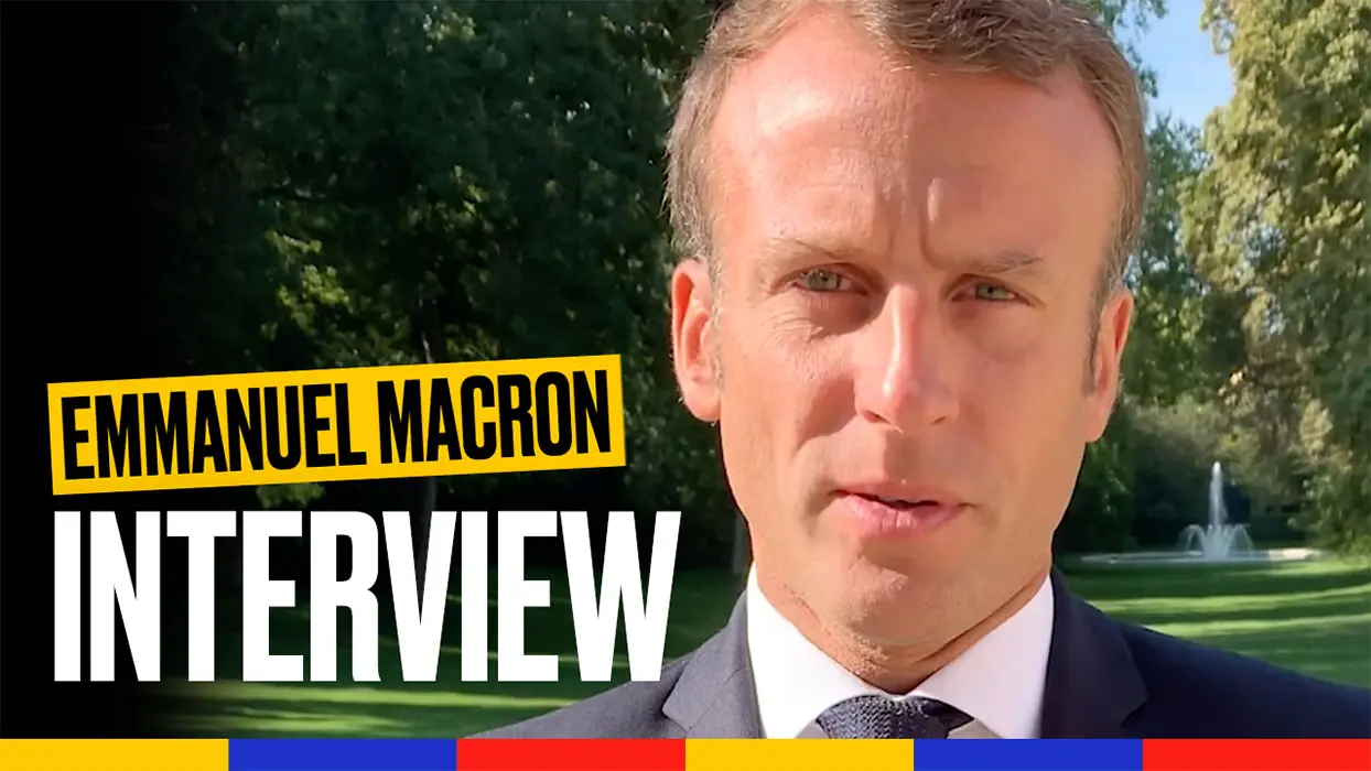 Vidéo : l’interview exclusive d’Emmanuel Macron sur l’écologie