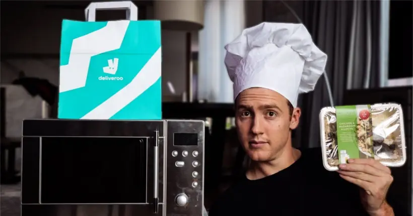 Un youtubeur trompe Deliveroo en vendant des plats réchauffés au micro-onde